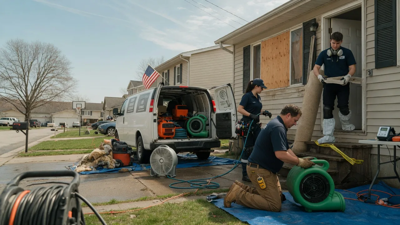 Water Damage Restoration in Purcellville, VA near me